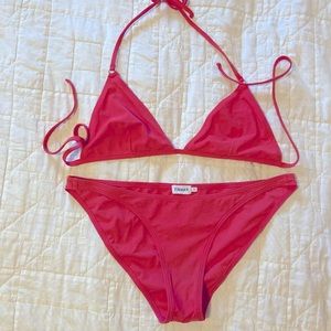 hot pink Filippa K bikini